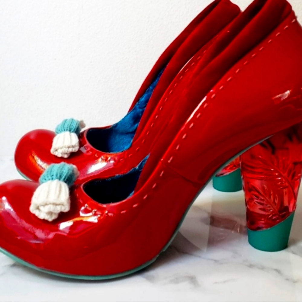 Irregular Choice Alice in Wonderland Red Pumps